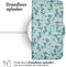 iMoshion Hoesje Geschikt voor Samsung Galaxy A14 (5G) / A14 (4G) Hoesje Met Pasjeshouder - iMoshion Design Bookcase smartphone - Blauw / Blue Flowers