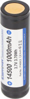 Keeppower 14500 - 840 mAh, 3,7 V Li-ionbatterij beschermd