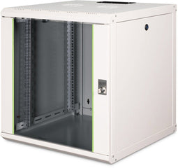 Digitus 19" - 12U Wandmontagekast - Robuuste stalen constructie - Grijs (RAL 7035)