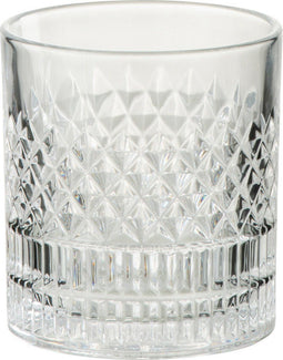 J-Line glas Whisky Tennessee - transparant - giftbox - 4 stuks