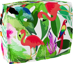 vidaXL - Ligbedkussen - voor - Rugleuning - Tropisch - Jungle - 50x40x12 - cm - Oxford - Stof