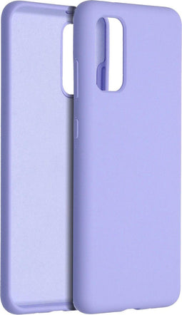 Accezz Samsung Galaxy S20 - Liquid Silicone Backcover - Schokabsorberend - Paars