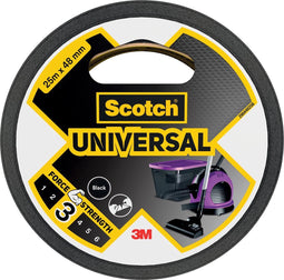3M Scotch® Universele Ducttape - Sterk en multifunctioneel - Zwart - 25m x 48mm