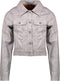 NONO Deno - Kids Vest - Imitatieleer met knopen - Maat 104
