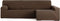 Hoes voor chaise longue met lange armleuning rechts Eysa TROYA Bruin 170 x 110 x 310 cm