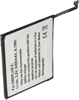Batterij geschikt voor de ONEPLUS X batterij E1000, X OPPO A30, A30 Dual SIM TD-LTE, BLP607