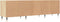 vidaXL - Tv-meubel - 150x30x44,5 - cm - bewerkt - hout - sonoma - eikenkleurig