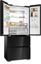 Haier HFKR7819DNGB - Vrijstaande koelkast - 468 l - Zwart