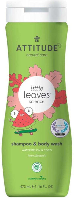 Attitude - Little Leaves 2in1 Watermelon Cocos Shampoo - 475ml