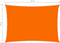 vidaXL - Zonnescherm - rechthoekig - 6x8 - m - oxford - stof - oranje