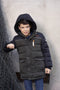 TYGO & vito X207-6209 - Jongens Jas - Waterafstotend met fleece voering - Maat 122/128