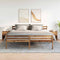 vidaXL - Nachtkastjes - 2 - st - met - lade - 40x34x50 - cm - oud - houtkleurig