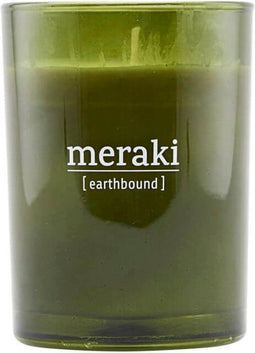 Geurkaars Earthbound groen groot