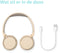 Philips TAH3209BG/00 - On-ear hoofdtelefoon - 25 uur afspeeltijd - Beige