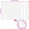 vidaXL - Hexagon - Omheining - 0,6x50 - m - Gegalvaniseerd - Staal