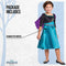 DISNEY - FROZEN 2 - Koningin Anna jurk Basic Plus - Maat XS (3T-4T jaar)