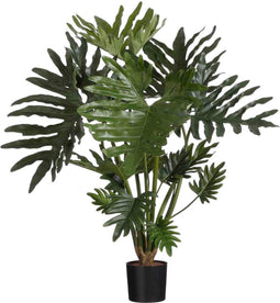 Mica Decorations Philodendron Selloum Kunstplant - H85xØ55 cm - Groen