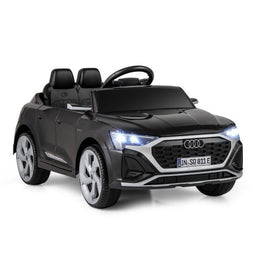 Costway Audi SQ8 - Elektrische Kinderauto - 12V - Zwart
