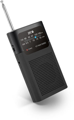 SPC ICY MAX - Portable Radio DAB(+) CD Speler - AM-FM Radio - Hoogte 109mm Breedte 60mm Diepte 24mm