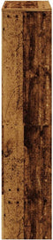 vidaXL - Kamerscherm - / - boekenkast - 131,5x29x131,5 - cm - hout - oud - hout