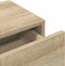 vidaXL - Wandschap - met - lades - 60x26,5x15cm - bewerkt - hout - sonoma - eikenkleur