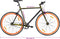 vidaXL - Fiets - met - vaste - versnelling - 700 - c - 59 - cm - zwart - en - oranje