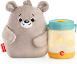 Fisher-Price Sluimerspeeltje met Vuurvliegjes en Babybeer - Knuffel en Baby Projector