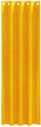 vidaXL - Blackout - Gordijnen - met - Oogjes - 2 - stuks - Mosterdgeel - Velours