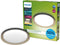 Philips Pebblo plafondlamp - Ultra Efficient - SceneSwitch - 10W - warmwit licht - Zwart met goud design