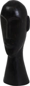 Light & Living - Ornament HEAD - 12x11x38cm - Zwart