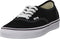 Vans - Unisex Sneakers Authentic - Zwart - Maat 39