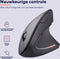 Trust Verto - Draadloze Ergonomische Muis - 1600 DPI - Zwart