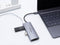 Equip 133482 - USB-C naar HDMI-adapter - 7-in-1 met 3x USB 3.2 Gen1 en 4K ondersteuning - Zilver