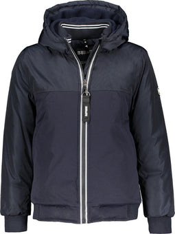 Bellaire Bassy - Jongens Jas - Bomber jacket met capuchon en diepe zakken - Maat 134/140
