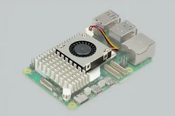 Raspberry Pi 5 - Actieve ventilator - Groot metalen koellichaam met snelheidsgeregelde ventilator