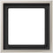 Jung Aluminium/Staal/Chroom Afdekraam Schakelmateriaal - ES2981 - E28CK