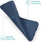 iMoshion Hoesje Geschikt voor Oppo Find X3 Lite Hoesje Siliconen - iMoshion Color Backcover - Donkerblauw