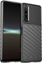 iMoshion Hoesje Geschikt voor Sony Xperia 5 IV Hoesje Siliconen - iMoshion Thunder Backcover - Zwart