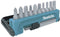 Makita D-64995 - Bitset 11-delig - Inclusief 10 bits en magnetische bithouder