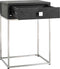 Richmond Interiors Nachtkastje Blackbone silver 1-lade (Black rustic)