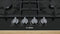 Bosch PNP6B6B90 - Inbouw Gaskookplaat - 4 zones - Zwart