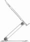 Gembird NBS-D1-03 - Opvouwbare aluminium notebookstandaard - Traploze hoogteverstelling - Zilver