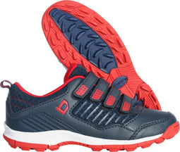 Brabo Velcro - Hockeyschoenen - Klittenbandsluiting - Navy/Red - Maat 32