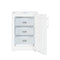 Liebherr GP121321 - Vrijstaande vrieskast - 98 liter - 3 vriesladen - FrostProtect - FrostSafe - SuperFrost - VarioSpace - LCD display