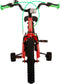 Volare Rocky Kinderfiets - Jongens - 14 inch - Rood - Twee handremmen