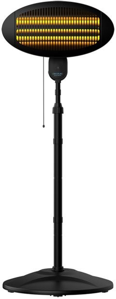 Cecotec Ready Warm 8100 - Halogeenkachel - 2000W - Zwart