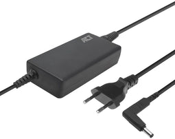 ACT AC2055 - Compacte laptoplader 65W voor laptops tot 15,6 inch - Zwart