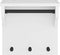 vidaXL - Wandkapstok - SANDNES - wit - 43x30x42 - cm - massief - grenenhout