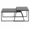 Asir Group Pal Salontafelset - 2-delige set - 100% melamine - Antraciet (2 stuks)