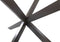 HSM Collection Onderstel xmodel 130cm Gepoedercoat Grijs Metaal